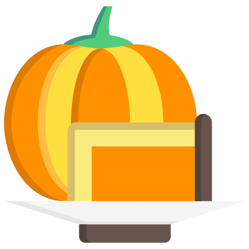 pastel de calabaza icono gratis