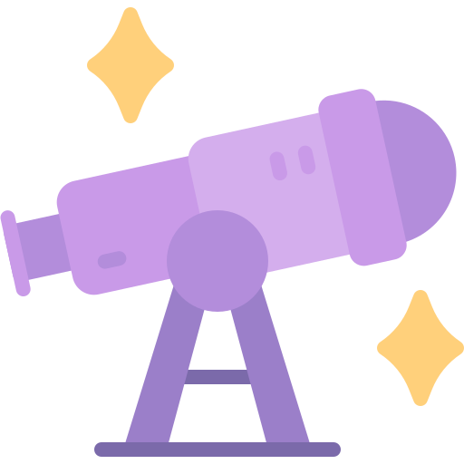 Telescope free icon