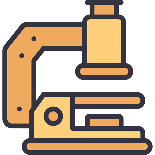 Microscope free icon Microscope free icon