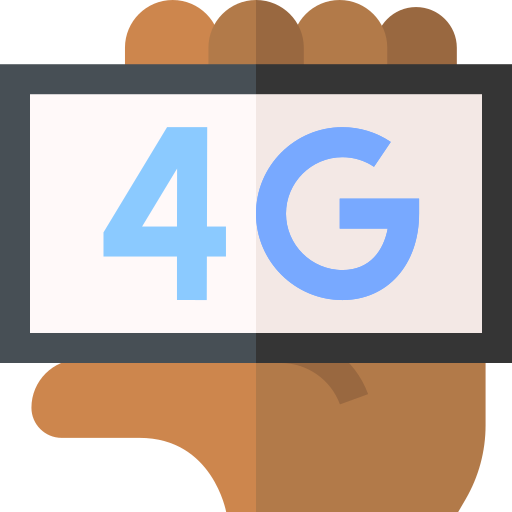 4g Icône gratuit 4g Icône gratuit