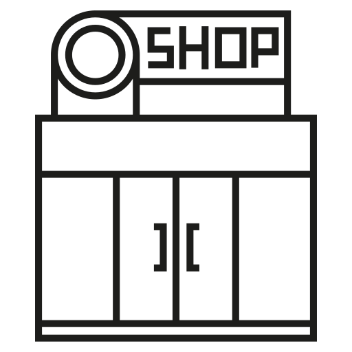 Shop free icon