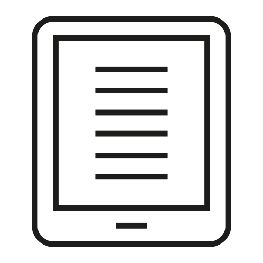 Screen free icon
