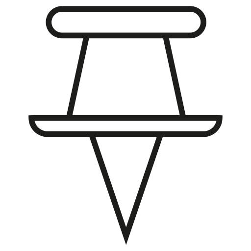 alfiler icono gratis