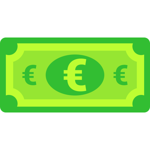 euro icono gratis