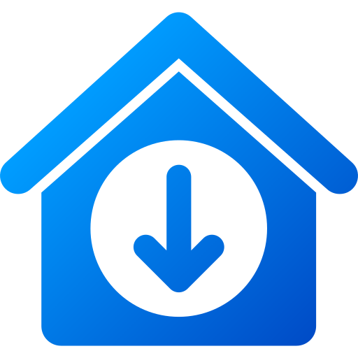 seta para baixo grátis ícone