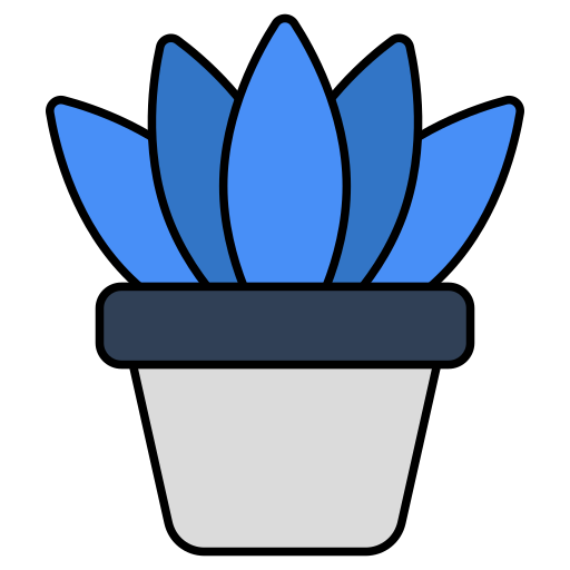 planta en maceta icono gratis