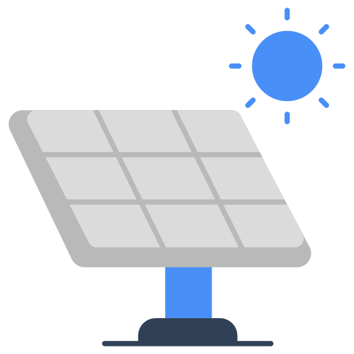 panel solar icono gratis