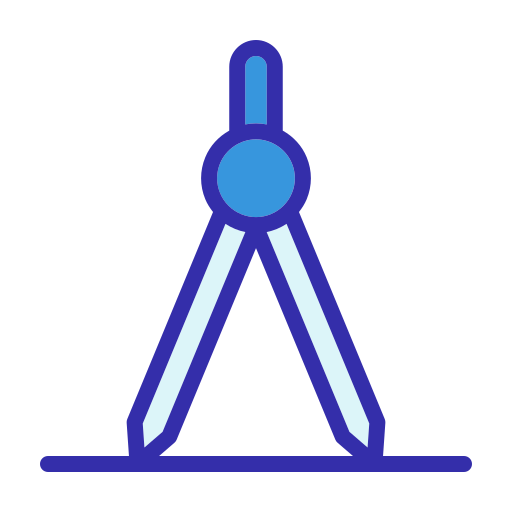 Drawing compass free icon Drawing compass free icon