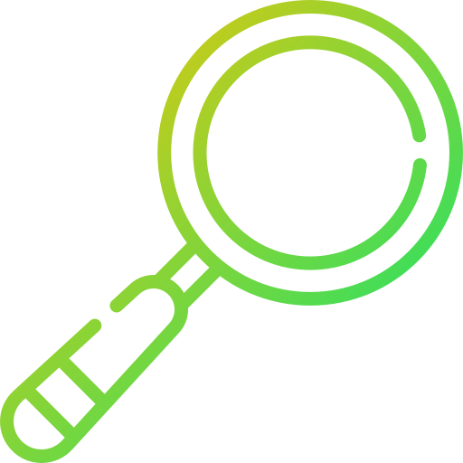 Magnifying glass free icon
