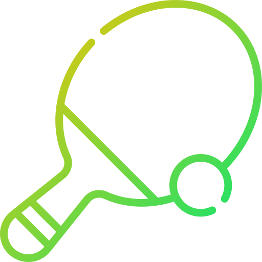 tenis de mesa icono gratis