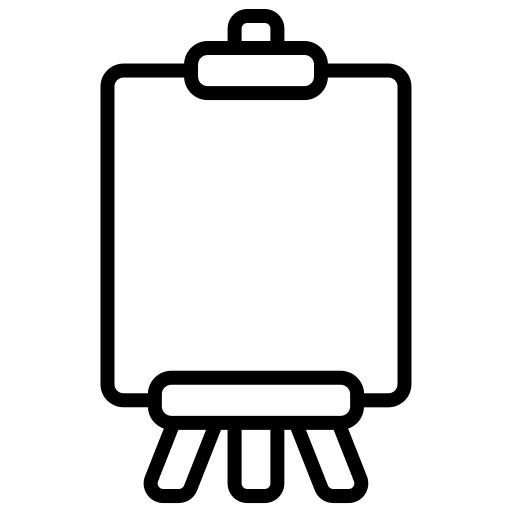 Easel free icon