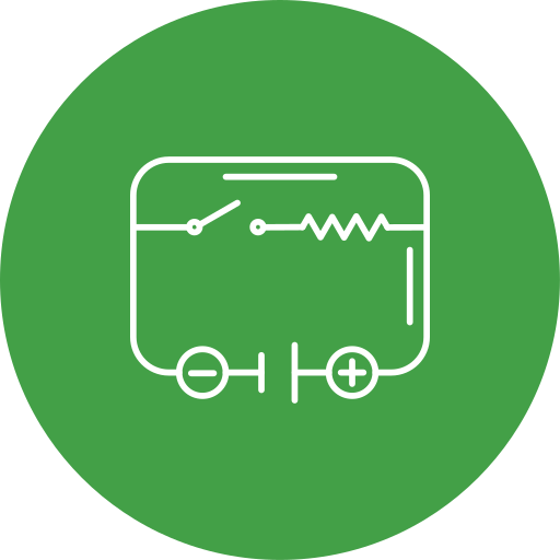 circuito eléctrico icono gratis