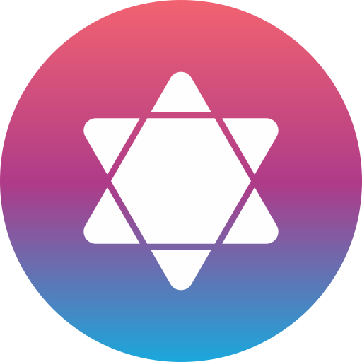 hexagrama icono gratis