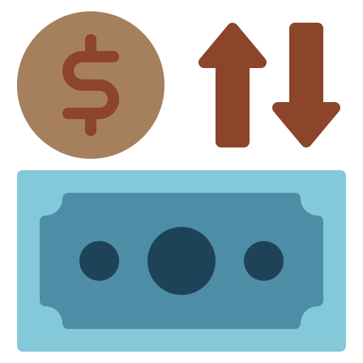 현금 흐름 무료 아이콘