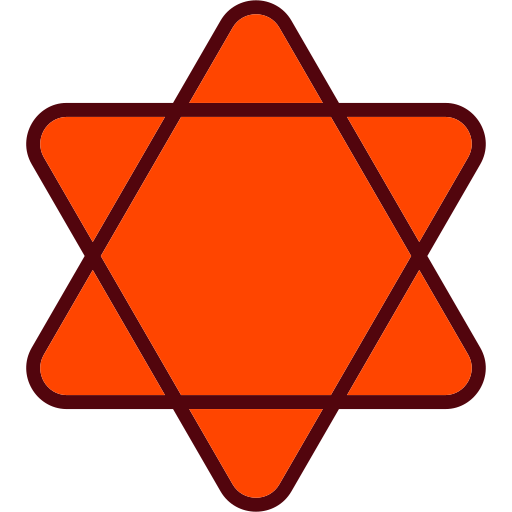 hexagrama icono gratis