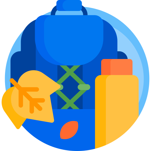 senderismo icono gratis