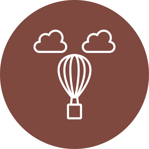 heißluftballon kostenlos Icon
