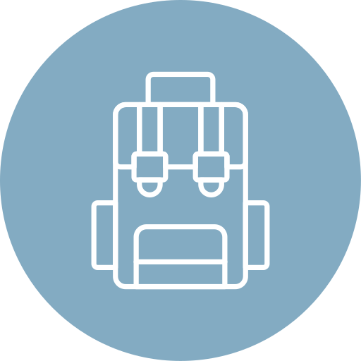 Backpack free icon Backpack free icon