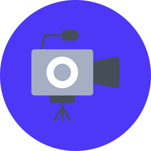 câmera de vídeo grátis ícone câmera de vídeo grátis ícone
