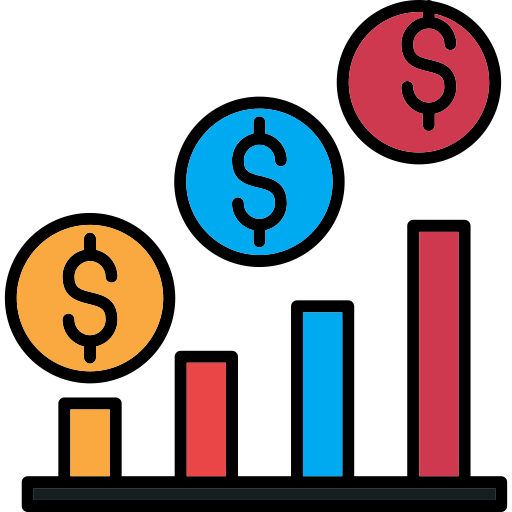 Growth analysis free icon