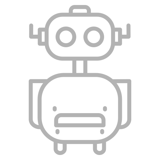 asistente robot icono gratis