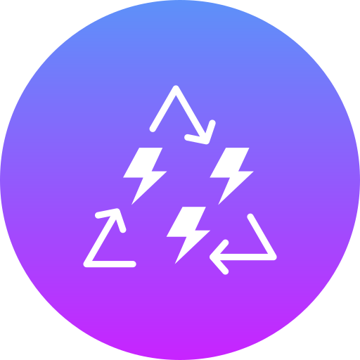energía renovable icono gratis
