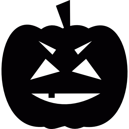 calabaza del susto icono gratis