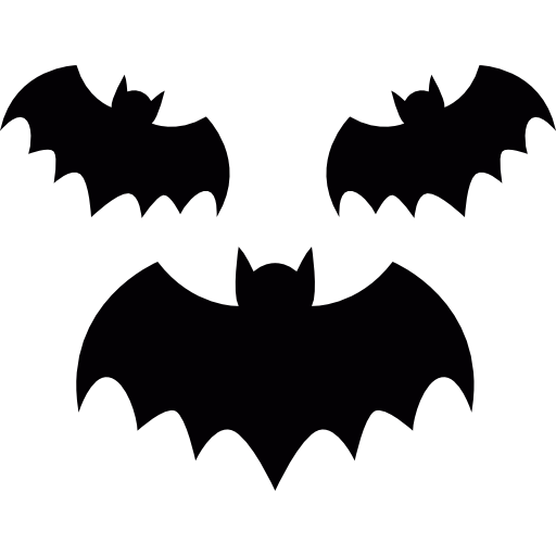 morcego de desenho animado de halloween 12980791 PNG
