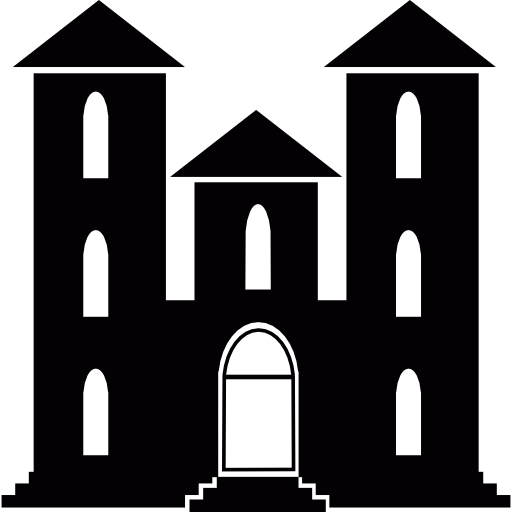 mansión embrujada icono gratis