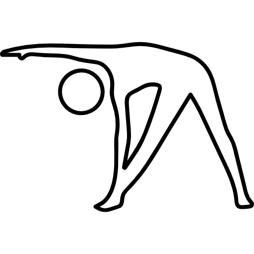 Stretching Körperhaltung Körperliches Training Kostenlose Icon 7895