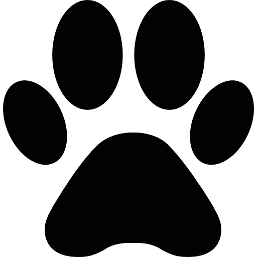 Kammer Pludselig nedstigning fjende Dog Paw - Free animals icons
