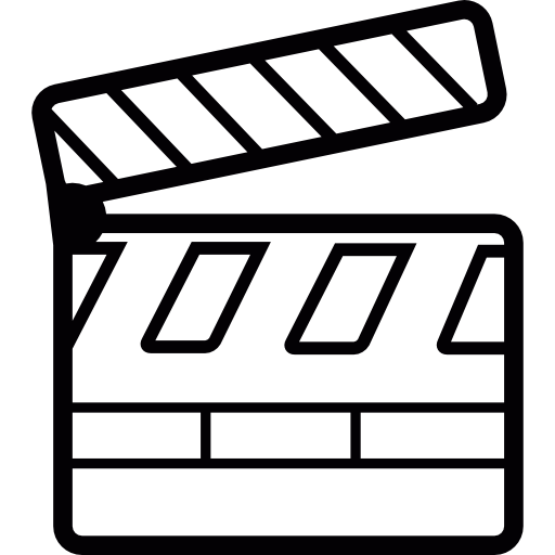 Claqueta de cine - Iconos gratis de cine