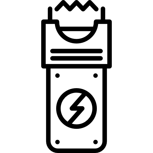 arma de electrochoque icono gratis