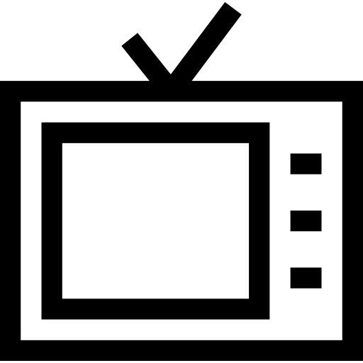 televisión icono gratis