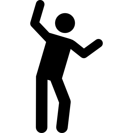 SVG > stickman dancing dance figure - Free SVG Image & Icon.