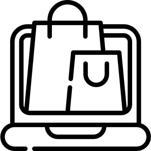 tienda online icono gratis