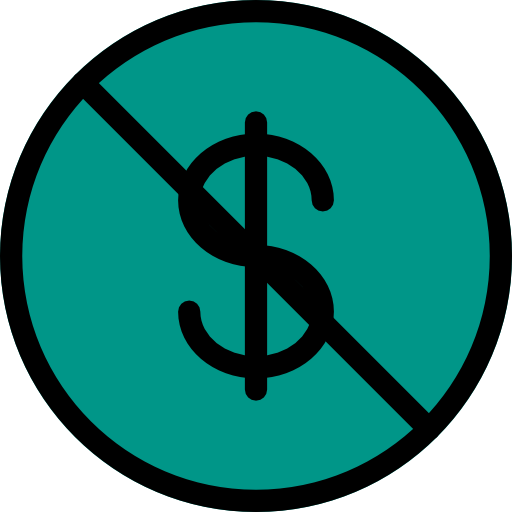 dólar grátis ícone dólar grátis ícone