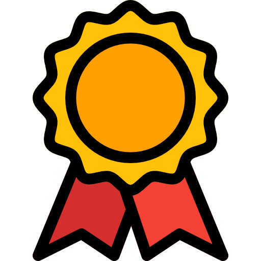 Medal Pixel Perfect Lineal Color Icon