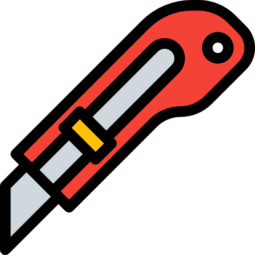 cortador icono gratis