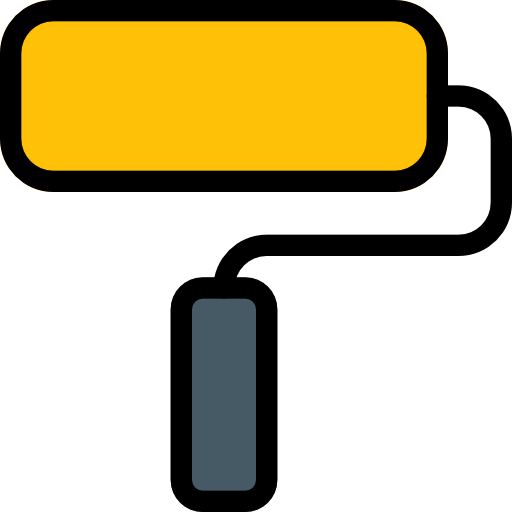 Paint roller free icon