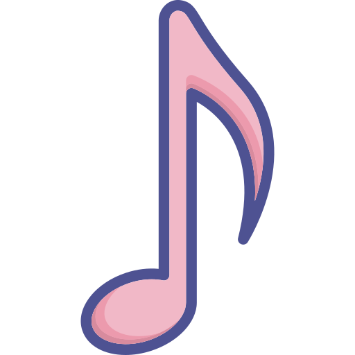 signo de música icono gratis