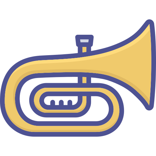 tuba icono gratis