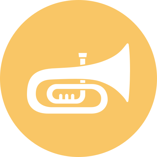 tuba icono gratis