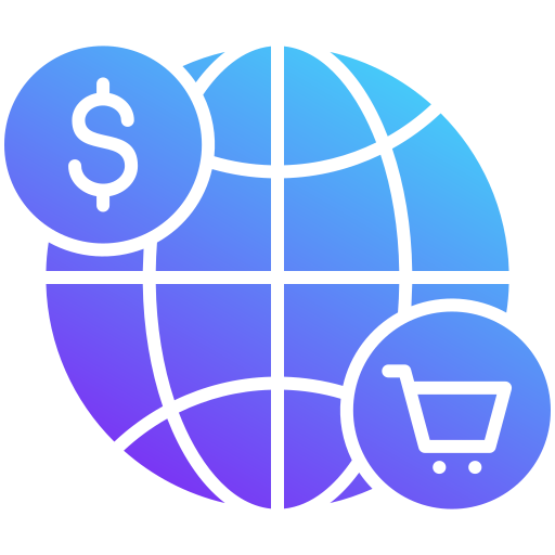 mercado global icono gratis