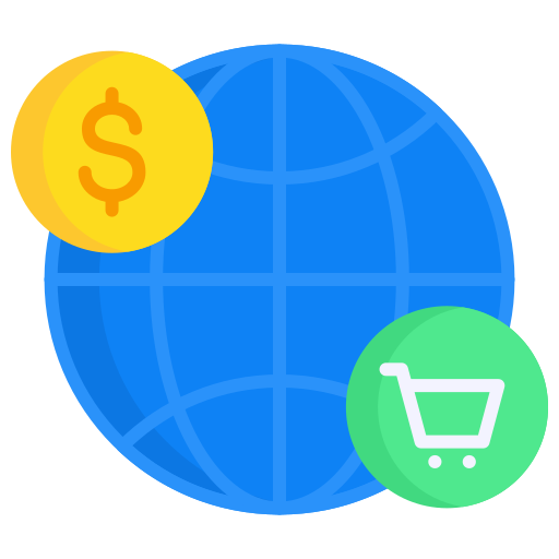 mercado global icono gratis