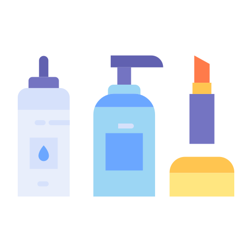 productos cosméticos icono gratis