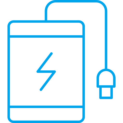 Power bank Generic color outline icon