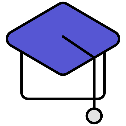 graduación icono gratis