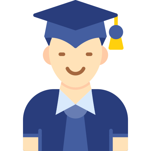 diplômé Icône gratuit