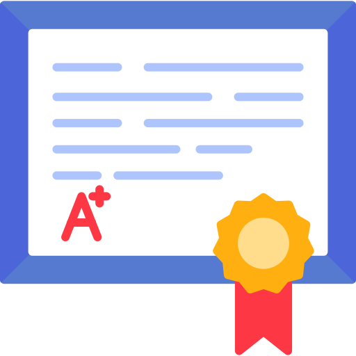 diploma icono gratis